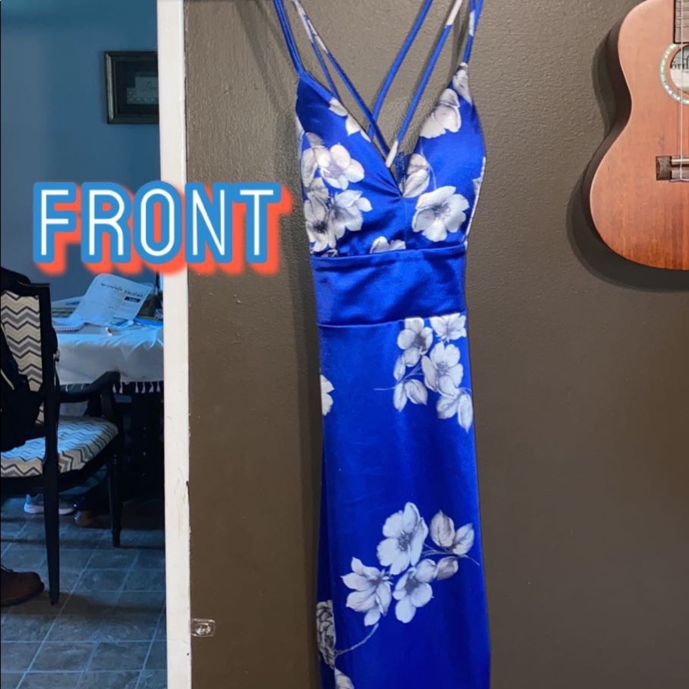 cute blue dress